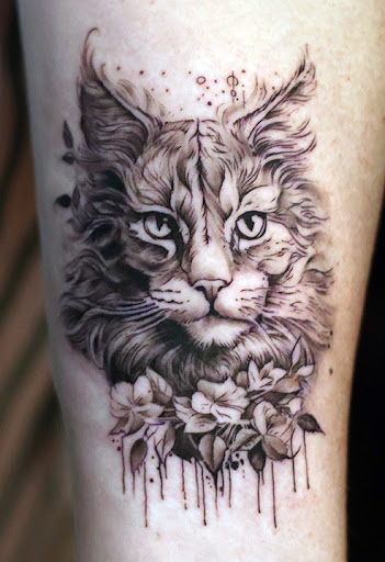 Explore grumpy tattoo ideas, creative tattoo ideas in Las Vegas, available at Club Tattoo