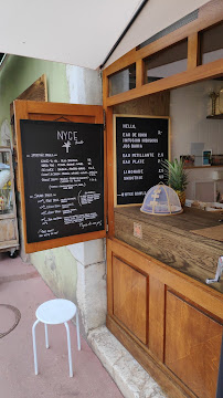 Menu / carte de Nyce Bowls à Annecy