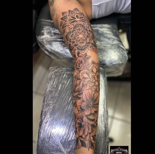 Explore small tattoo ideas behind the ear, creative tattoo ideas in Ambler, available at Tattoo GalaxyAmbler Piercing & Custom Tattoos