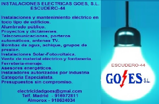 INSTALACIONES ELECTRICAS GOES, S.L