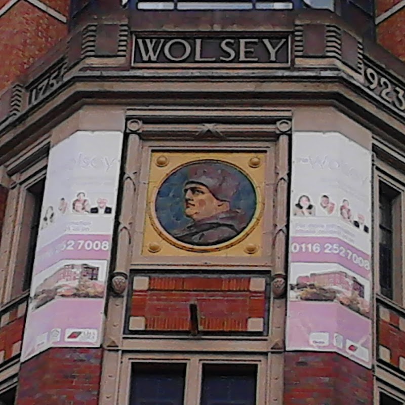 Public Art - Cardinal Wolsey Tile Advertisement