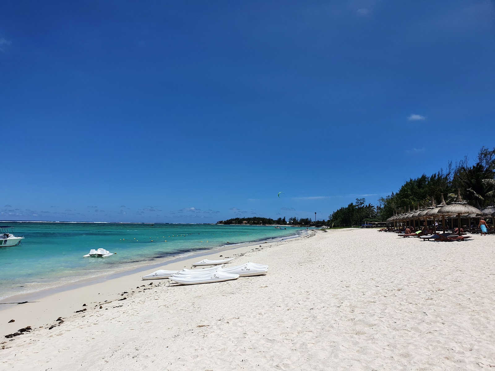 Fotografija Palmar Beach II z beli pesek površino