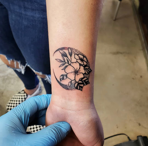 Explore skull cover up tattoo ideas, creative tattoo ideas in San Diego, available at Ink Mindset Studios