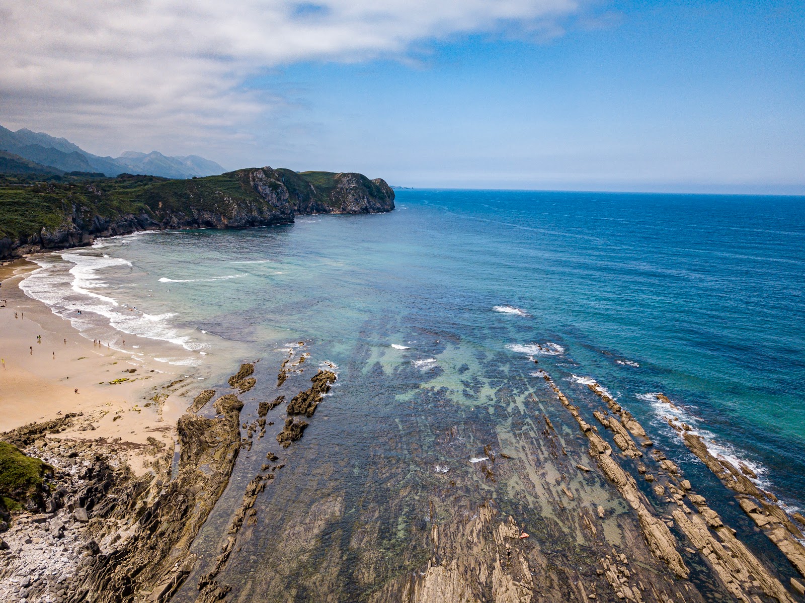Valokuva Playa de Vidiagoista. puhtaustasolla korkea