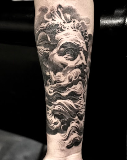 Explore shin tattoo ideas male, creative tattoo ideas in Fountain Valley, available at Lowrider Tattoo Studios