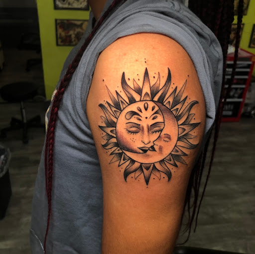 Explore tattoo body ideas, creative tattoo ideas in Atlanta, available at Iron Palm Tattoos & Body Piercing Atlanta