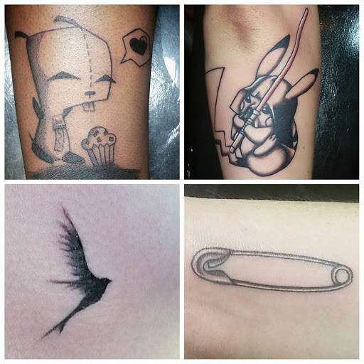 Explore airplane tattoo ideas, creative tattoo ideas in Tucson, available at Sacred Art Tattoo Studio