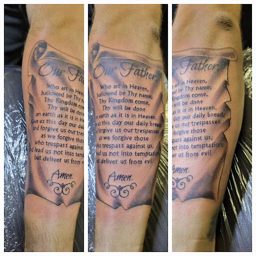 Explore simple medium tattoo ideas, creative tattoo ideas in Angola, available at Hoodlum Ink