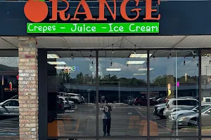 Orange Crepes & Juice image