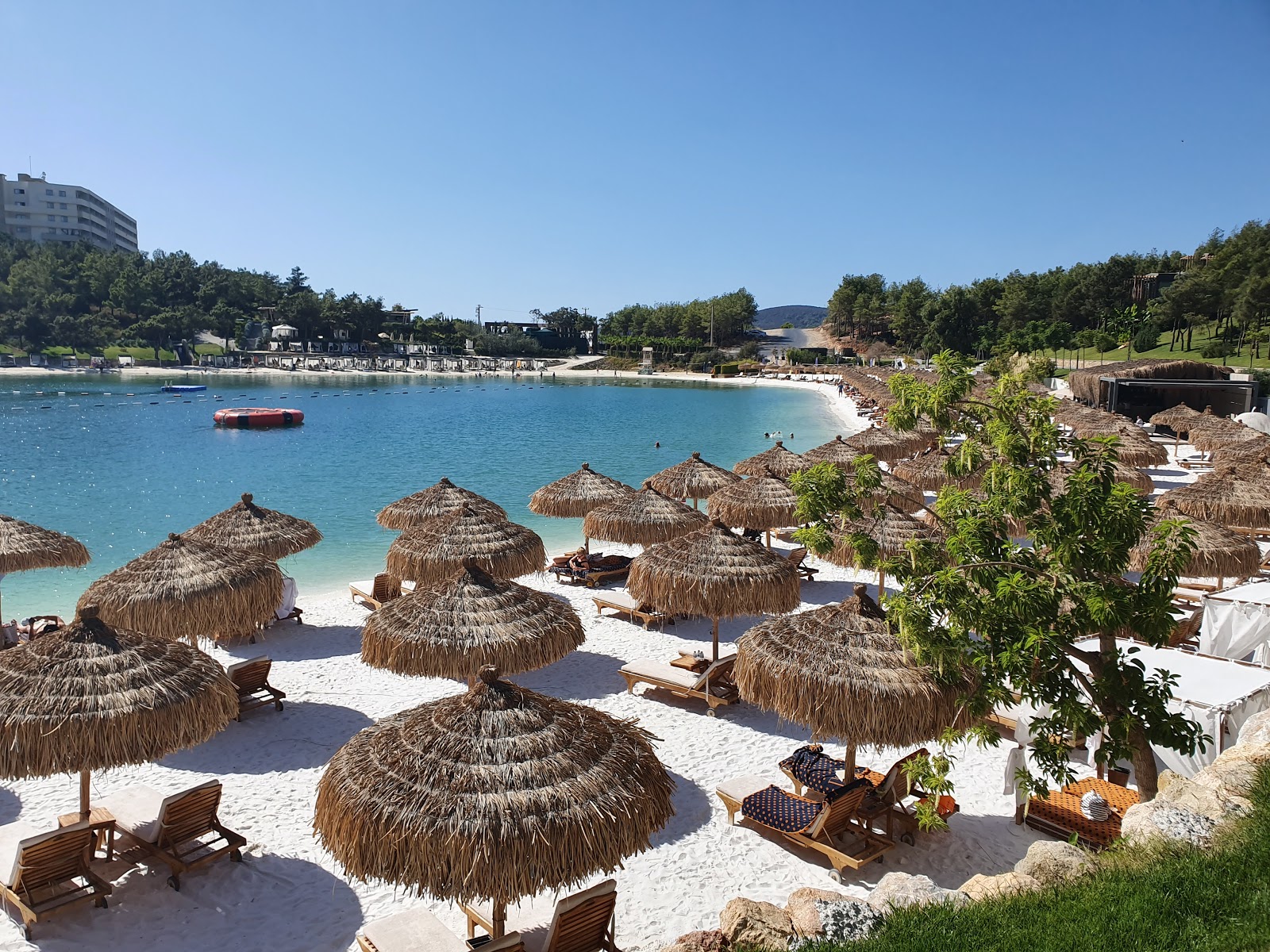 Foto von Lujo Bodrum Strand mit feiner beiger sand Oberfläche