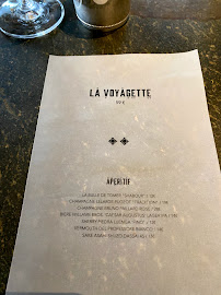Shabour à Paris menu
