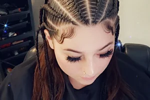 Sow k African hair braiding image