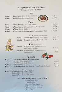 China-Garten à Otterndorf menu