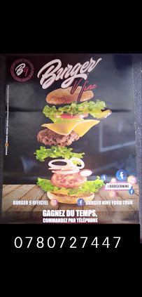Aliment-réconfort du Restauration rapide Snack, food truck B9 (Burger Nine) à Saint-Laurent-Sur-Saone - n°2