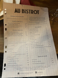 Bistro Au Bistrot à Bordeaux (la carte)