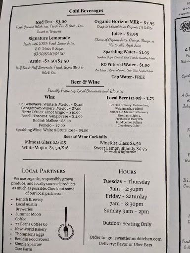 Cafe «Sweet Lemon Inn & Kitchen», reviews and photos, 812 S Church St, Georgetown, TX 78626, USA