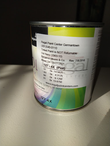 Paint Store «Regal Paint Centers», reviews and photos, 20948 Frederick Rd, Germantown, MD 20876, USA
