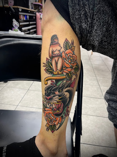 Explore swallow tattoo ideas, creative tattoo ideas in Satellite Beach, available at Rocksteady Tattoo Company