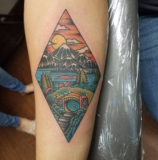 Explore army tattoo ideas for men, creative tattoo ideas in Lodi, available at Emerald Tattoo & Piercing - Lodi