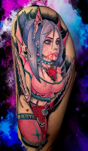 Explore inner arm tattoo ideas, creative tattoo ideas in Redding, available at Dominant Ink