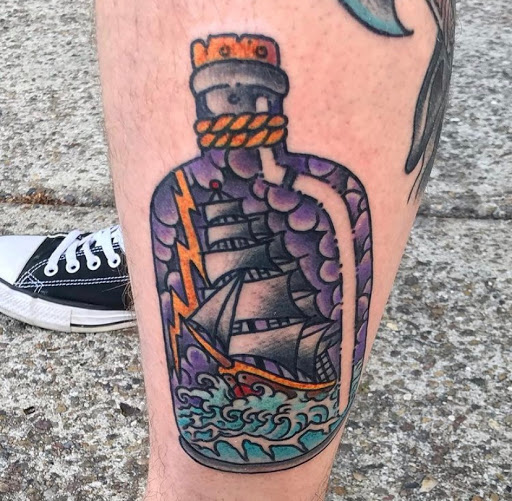 Explore ghostemane tattoo ideas, creative tattoo ideas in San Diego, available at Remington Tattoo Parlor