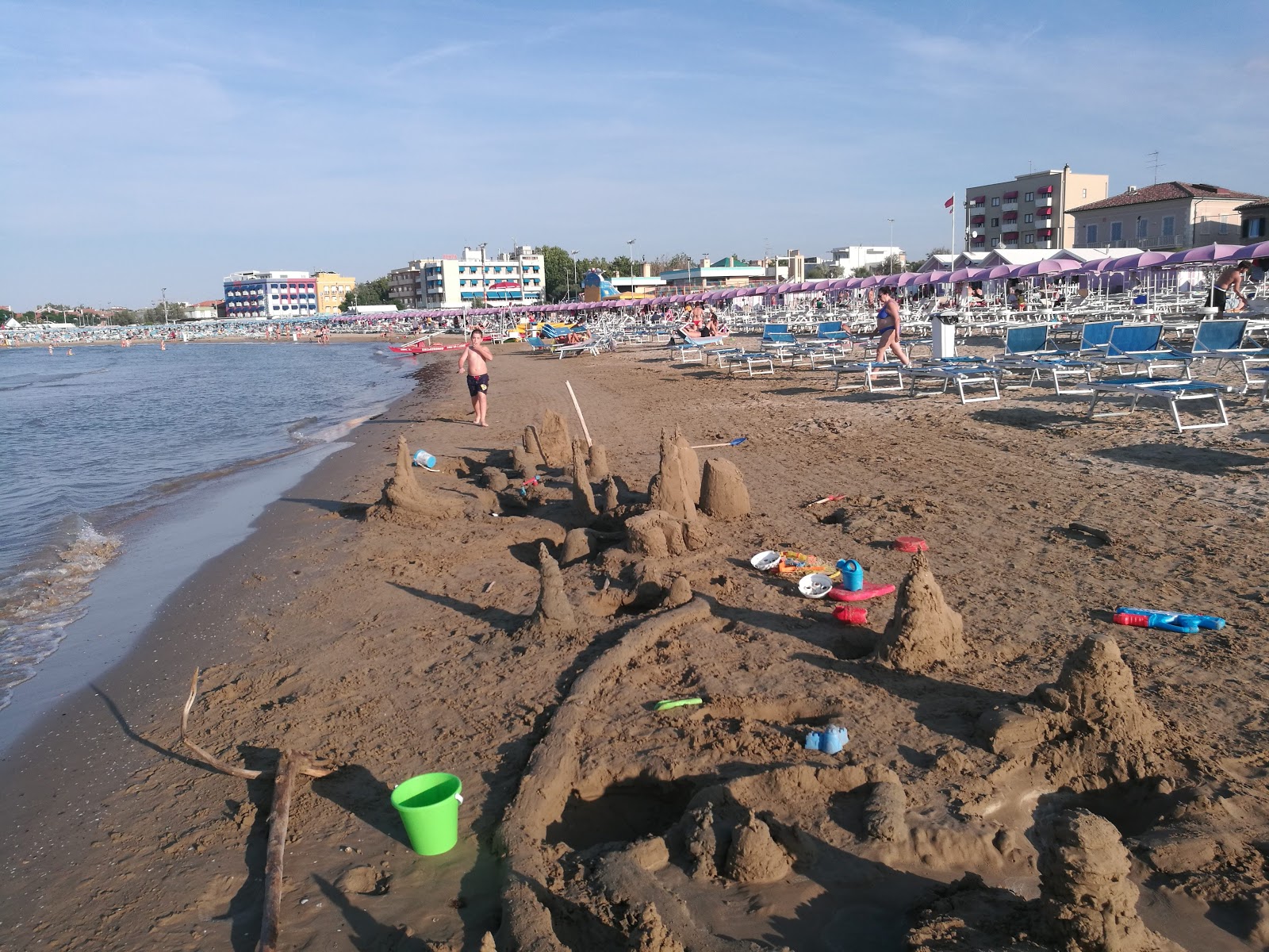 Fotografija Fano beach z prostoren zaliv