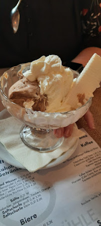 Café Bauernhof-Café-Geigersmühle à Helmbrechts (le menu)