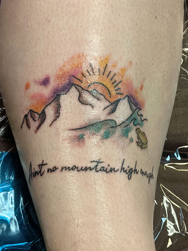 Explore ankle tattoo ideas, creative tattoo ideas in Denver, available at Disruptive Ink Tattoos