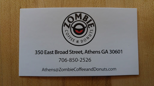 Coffee Shop «Zombie Coffee and Donuts», reviews and photos, 350 E Broad St, Athens, GA 30601, USA