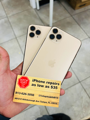 Cell Phone Store «1 Stop Mobile», reviews and photos, 4612 E Hillsborough Ave, Tampa, FL 33610, USA