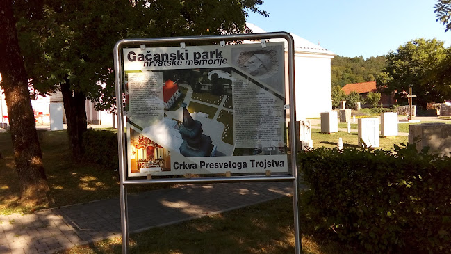 Komentari i recenzije Gačanski park hrvatske memorije
