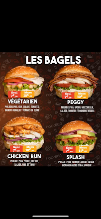 Menu / carte de foodies burger à Nancy
