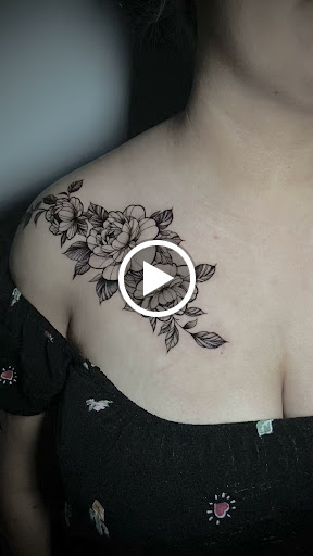 Explore ocean wave tattoo ideas, creative tattoo ideas in Corona, available at Crop Circles Tattoo Studio