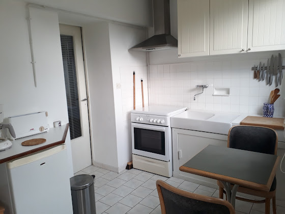 Cuisine Appartement de vacances L'INATTENDUE 14470 Courseulles-sur-Mer