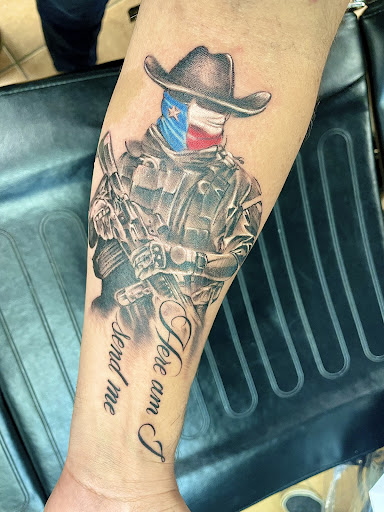 Tattoo Shop «Black Lotus Tattoo Studio», reviews and photos, 218 Texas Blvd N, Weslaco, TX 78596, USA