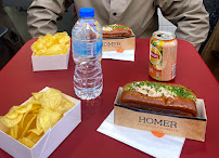 Hot-dog du Restaurant Homer Lobster - Marais à Paris - n°4