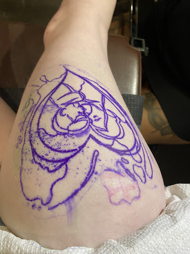 Explore overcoming trauma tattoo ideas, creative tattoo ideas in Cambridge, available at Cloak and Candle Tattoo