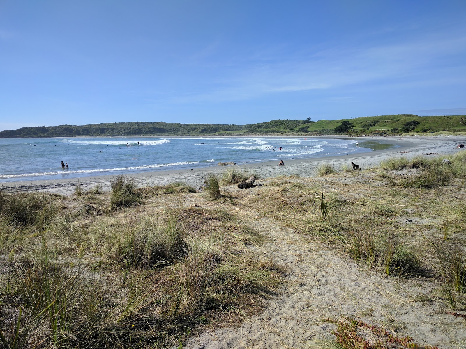 Foto von Tauranga Beach mit beiger sand Oberfläche