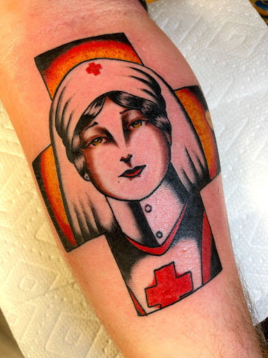 Explore man in the arena tattoo ideas, creative tattoo ideas in Concord, available at Sterling Tattoo Club