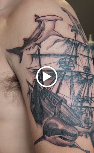 Explore running tattoo ideas, creative tattoo ideas in Coquille, available at Inspired Ink Tattoo Shop