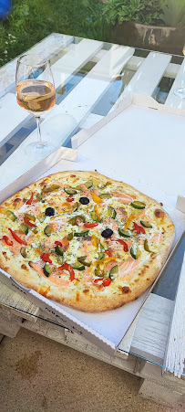 Pizza du Pizzeria Au Four à Bois à Craponne - n°17
