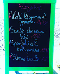 Le Mêlécasse à Paris menu