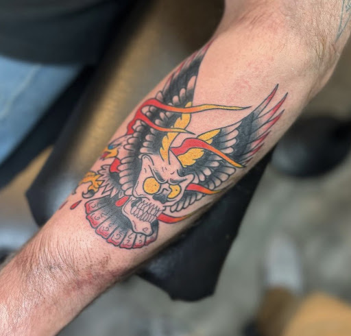 Explore virgo sign tattoo ideas, creative tattoo ideas in Clarksville, available at Leap Then Look Tattoo