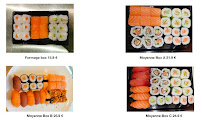 Sushi Wu à Les Sables-d'Olonne carte