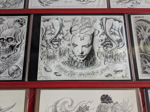 Explore dog nose tattoo ideas, creative tattoo ideas in Albuquerque, available at Route 66 Fine Line Tattoo