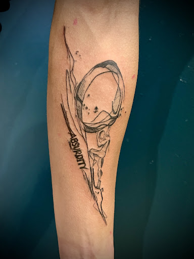 Explore bass fish tattoo ideas, creative tattoo ideas in Dillon, available at Lacuna Studios