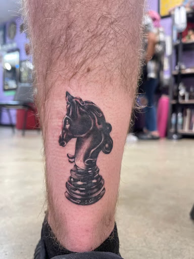 Explore mens leg sleeve tattoo ideas, creative tattoo ideas in Spring, available at Skin Stories Tat2