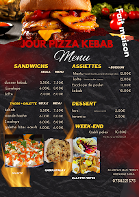 Aliment-réconfort du Restauration rapide Jour Pizza Kebab à Grenoble - n°12