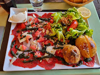 Carpaccio du Restaurant La Tentation à Montbrun-les-Bains - n°2