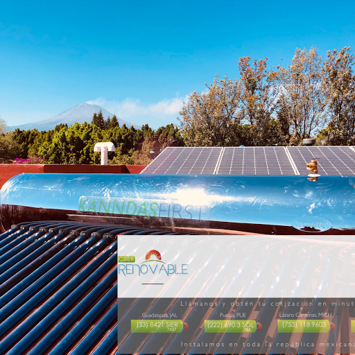 CSIER - Energía renovable Puebla (Paneles Solares y Calentadores Solares)